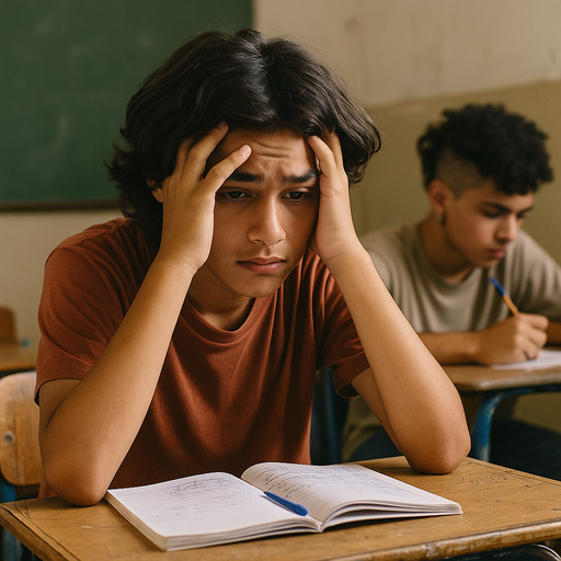 No se organiza para estudiar