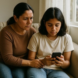 Uso del celular en la infancia